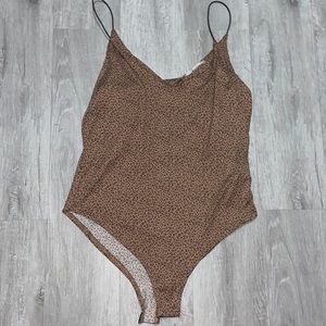 Leopard bodysuit